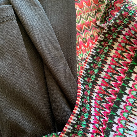 Lane Bryant flowy lined, tank top, abstract print sleeveless blouse, size 14/16 - Picture 5 of 5